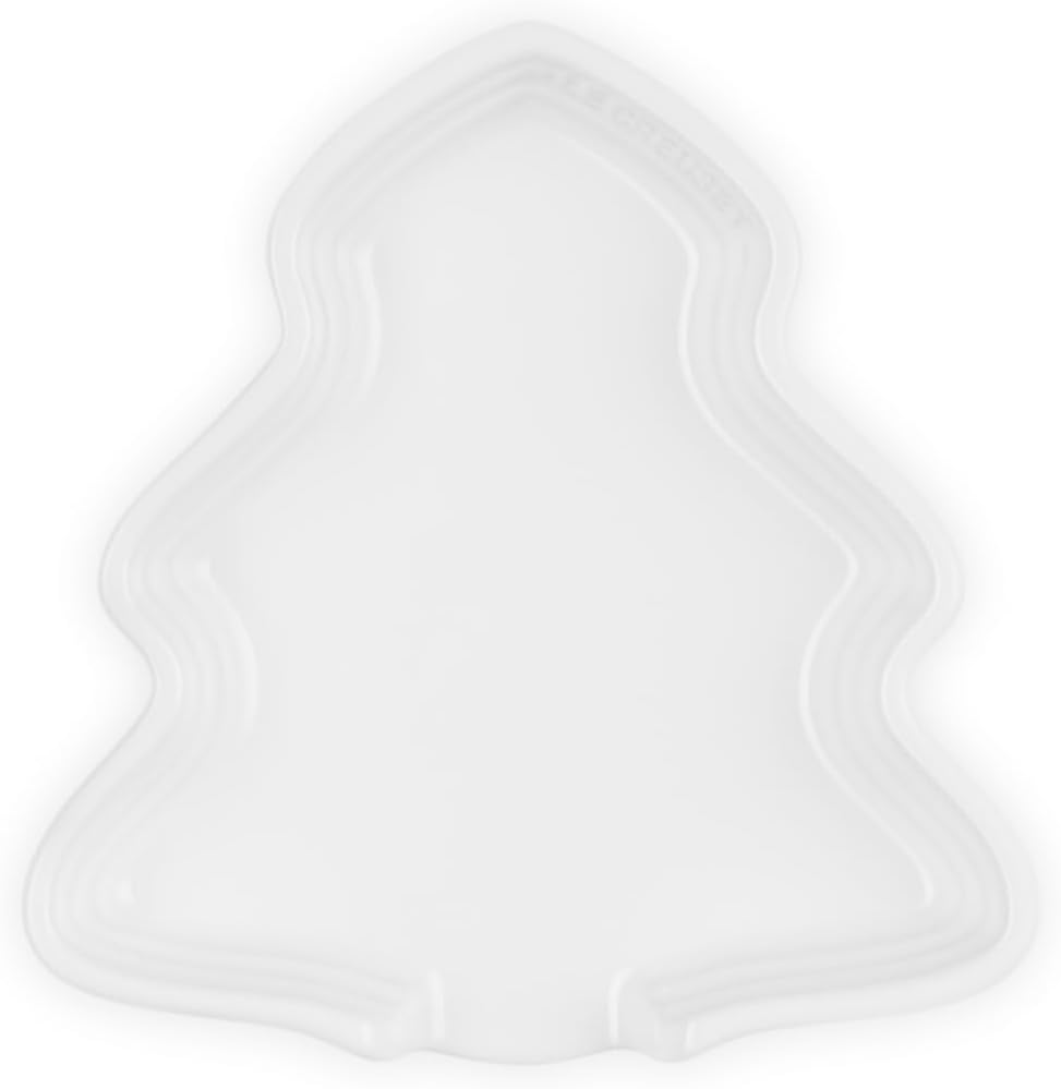 Le Creuset 5 1/2" Tree Spoon Rest - White