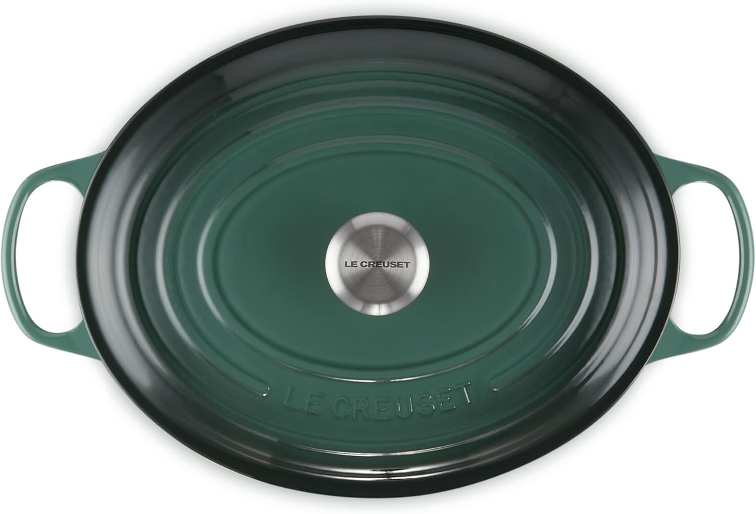 Le Creuset 8 Qt. Signature Oval Dutch Oven w/Stainless Steel Knob - Artichaut
