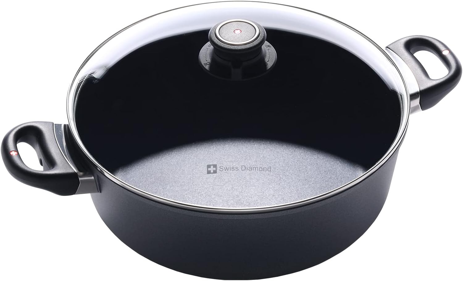 Swiss Diamond - 11" Induction Braiser w/Glass Lid