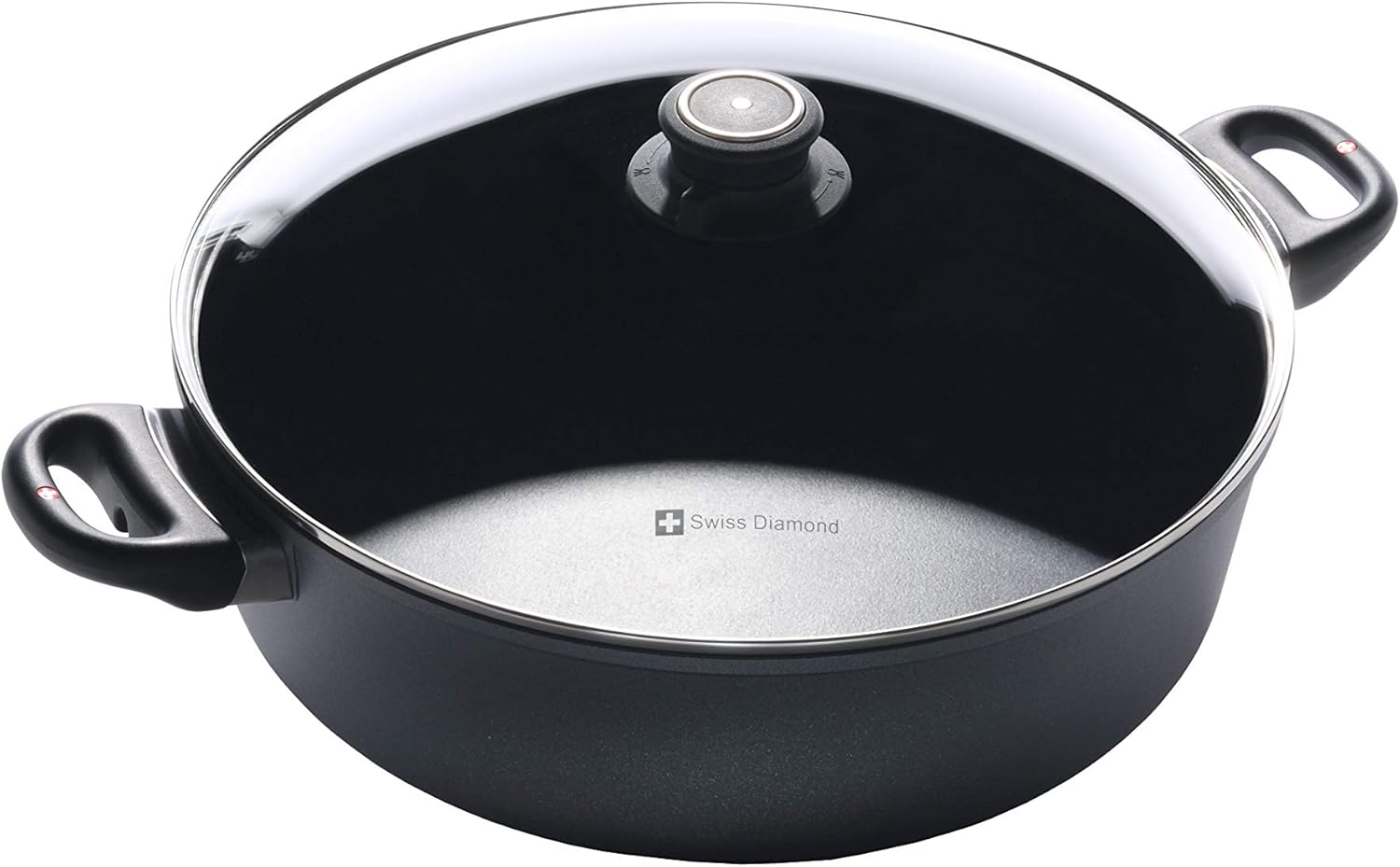 Swiss Diamond - 12.5" Induction Braiser w/Glass Lid