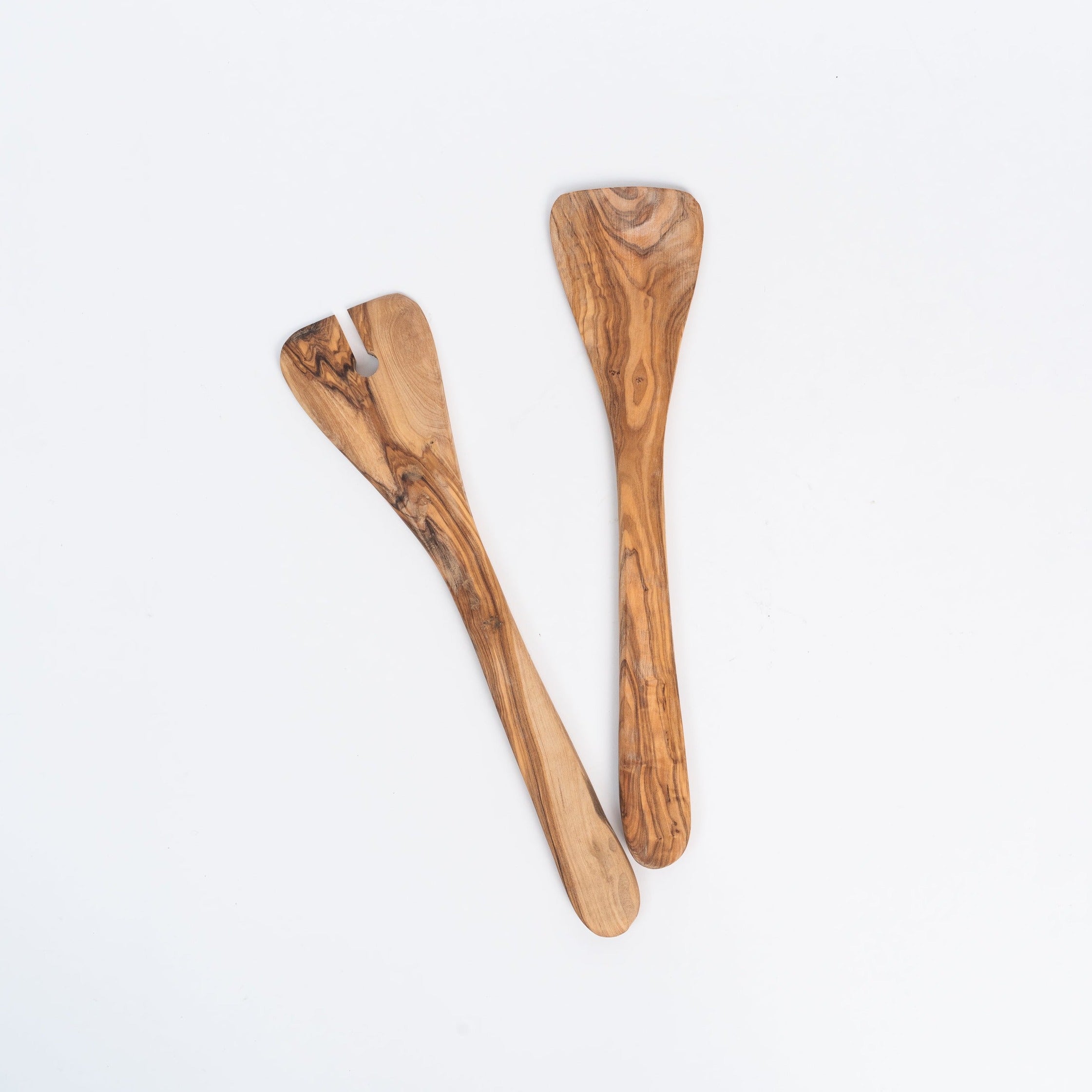 Olive Wood Salad Servers