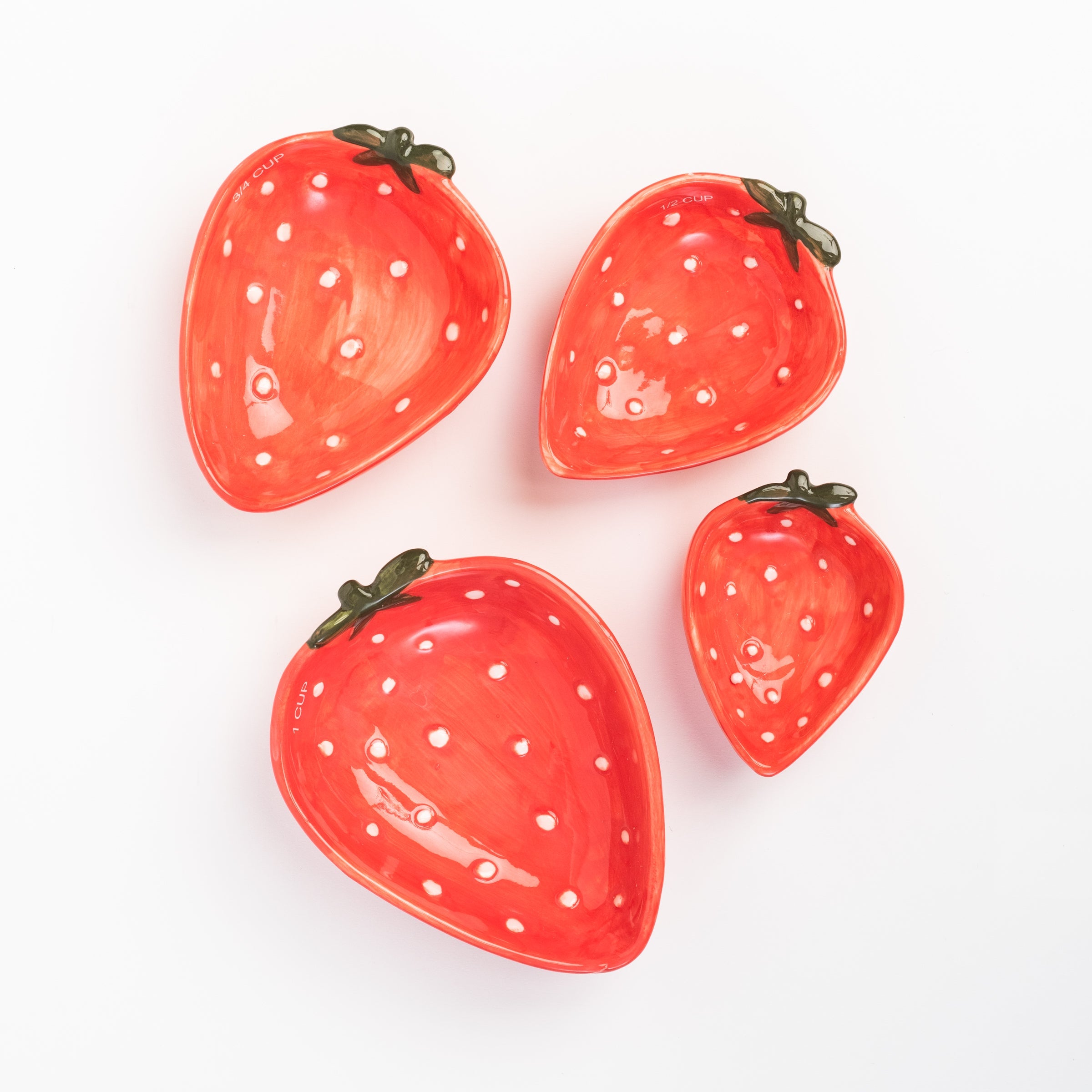 Strawberry Stacking Measuring Cups