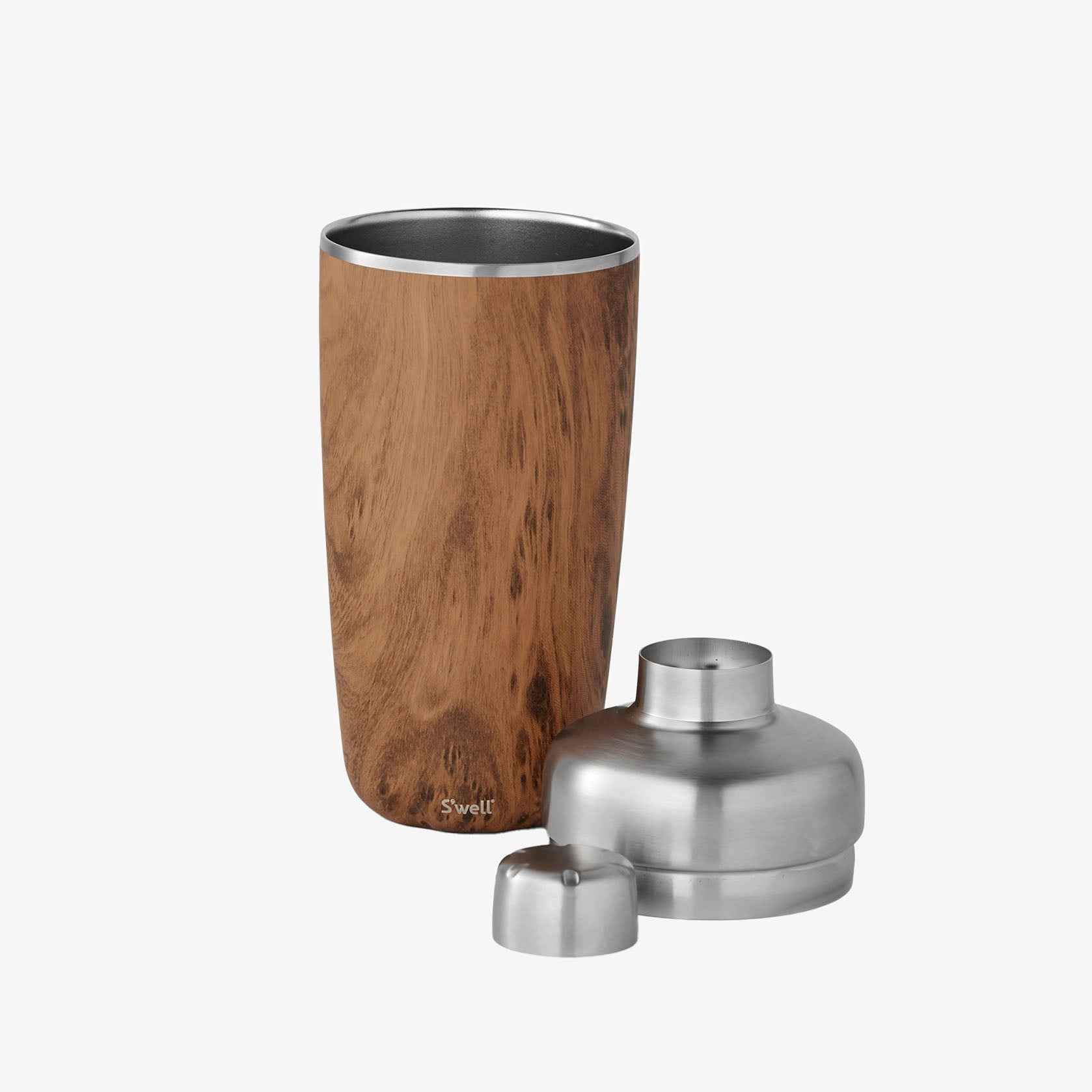 S'well Teakwood Shaker Set with Jigger