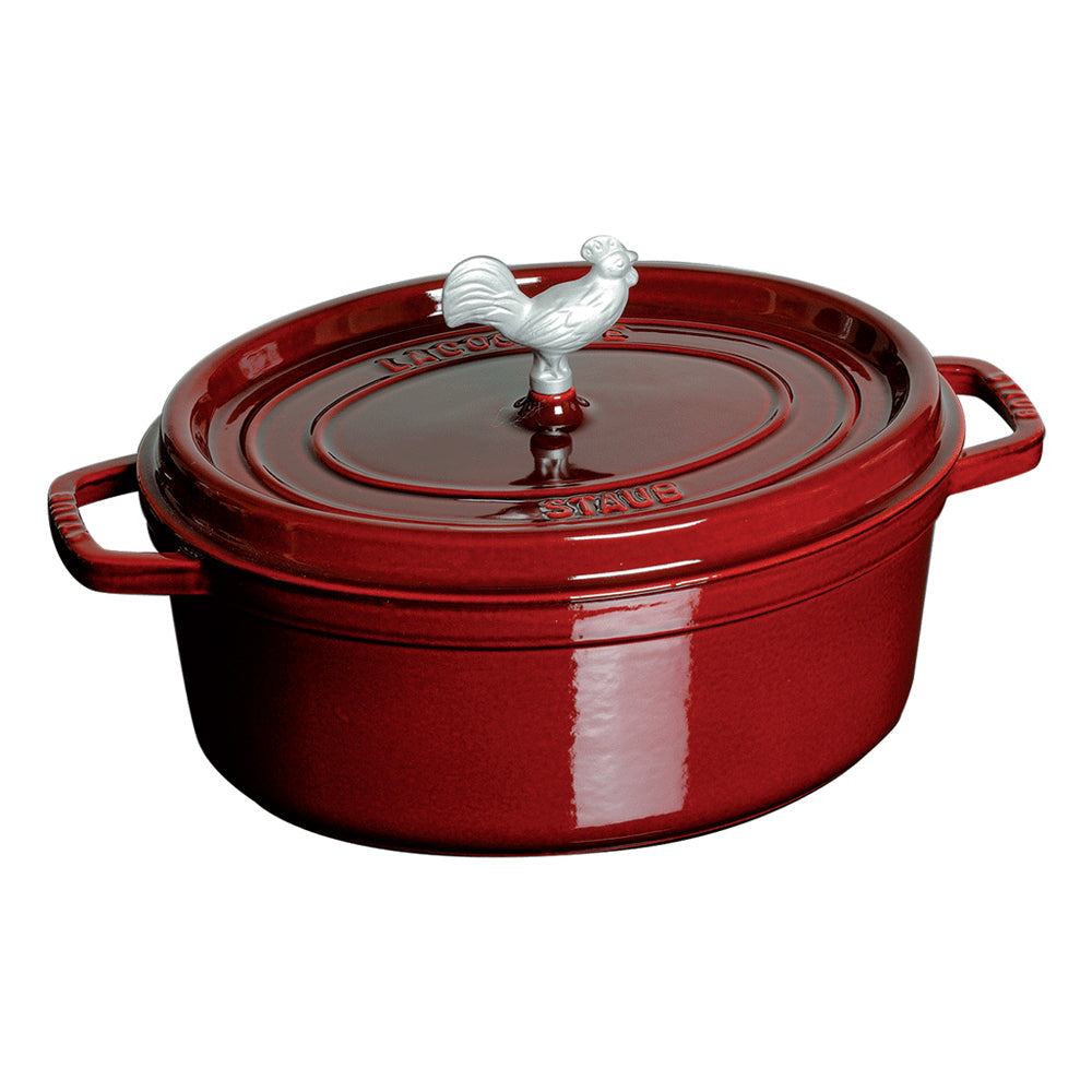 Staub Coq au Vin Cocotte - 5 3/4 Qt. - Grenadine