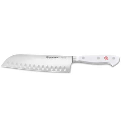 Wusthof Classic - 7" Hollow Edge Santoku Knife - Color Options & Engraving Available