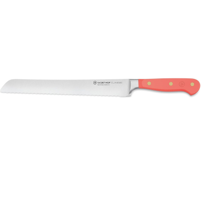 Wusthof Classic - 9" Double-Serrated Bread Knife - Color Options & Engraving Available