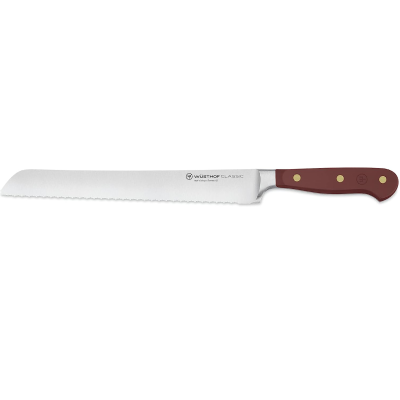 Wusthof Classic - 9" Double-Serrated Bread Knife - Color Options & Engraving Available