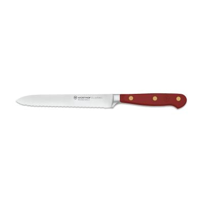 Wusthof Classic - 5" Serrated Utility Knife - Color Options & Engraving Available