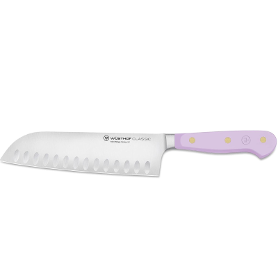 Wusthof Classic - 7" Hollow Edge Santoku Knife - Color Options & Engraving Available