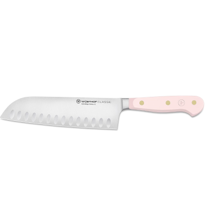 Wusthof Classic - 7" Hollow Edge Santoku Knife - Color Options & Engraving Available