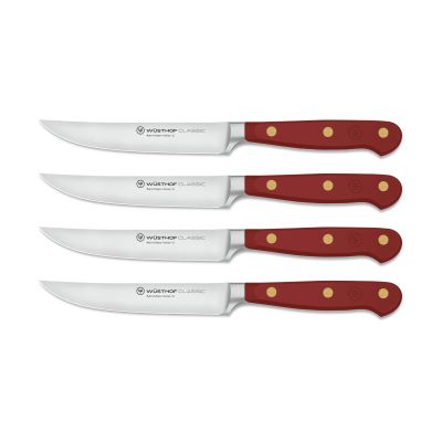 Wusthof Classic - 4-Piece Steak Knife Set - Color Options & Engraving Available