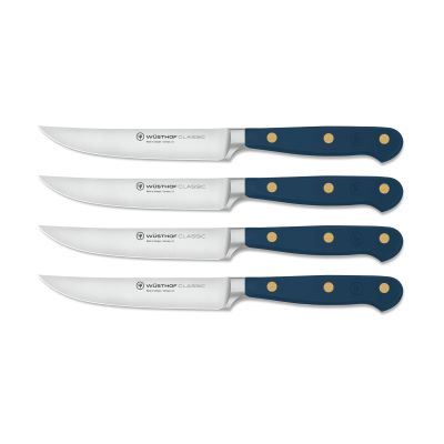 Wusthof Classic - 4-Piece Steak Knife Set - Color Options & Engraving Available