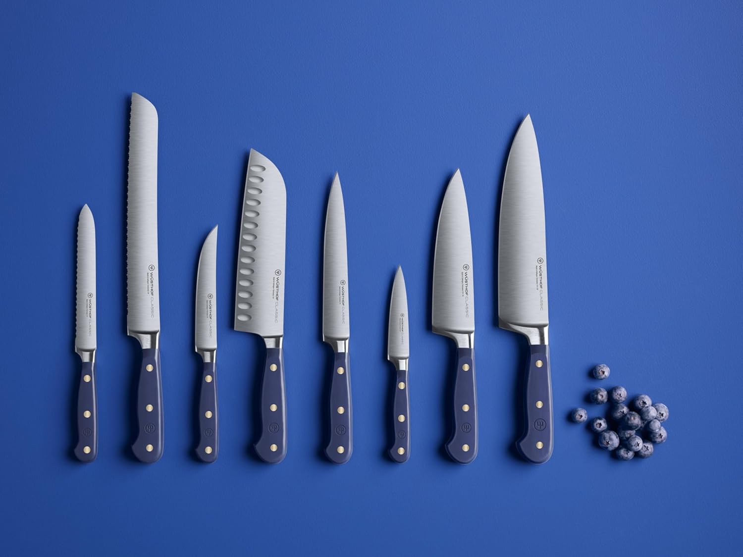 Wusthof Classic Wild Blueberry - 3 Pc. Chef's Knife Set