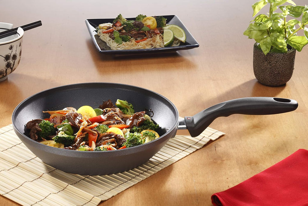 Swiss Diamond - 11" Induction Wok w/Glass Lid