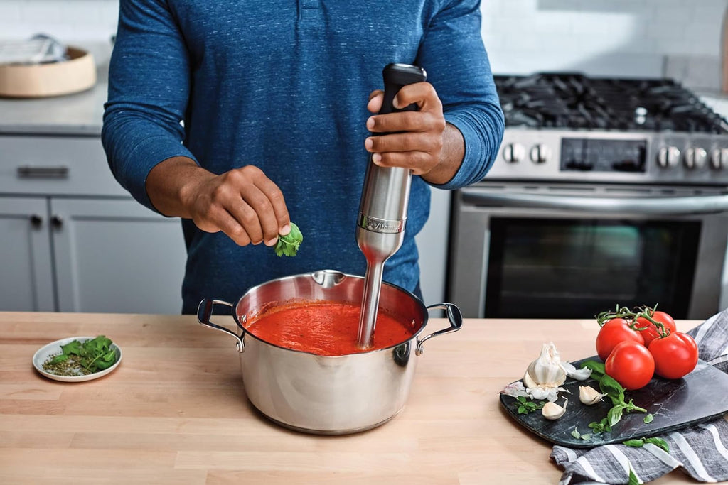 Vitamix Immersion Blender - Stainless Steel/White