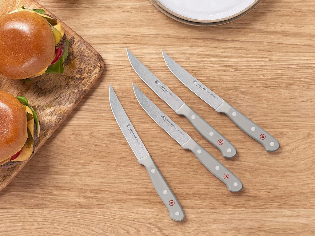 Wusthof Gourmet Grey - 4 Pc. Steak Knife Set