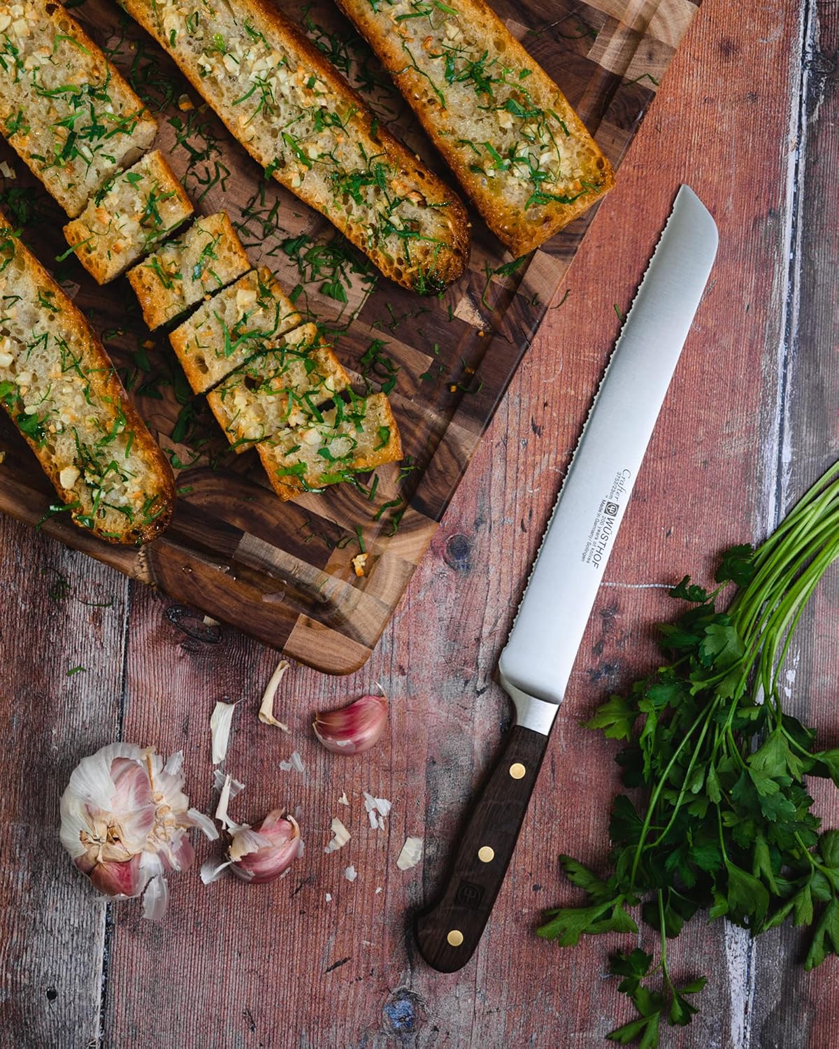 Wusthof Crafter - 9" Double Serrated Bread Knife