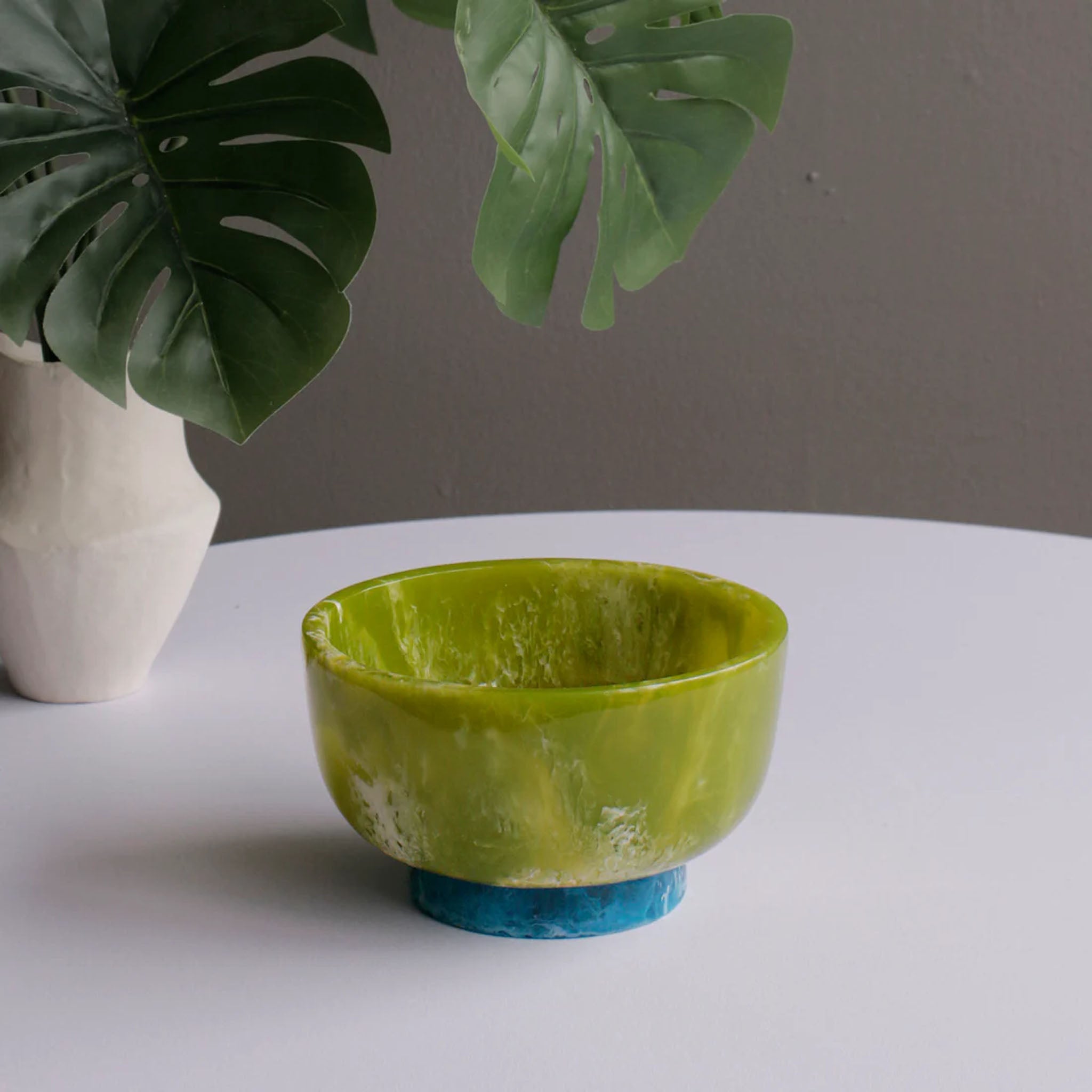 Beatriz Ball Rio Resin Small Bowl in Green & Blue
