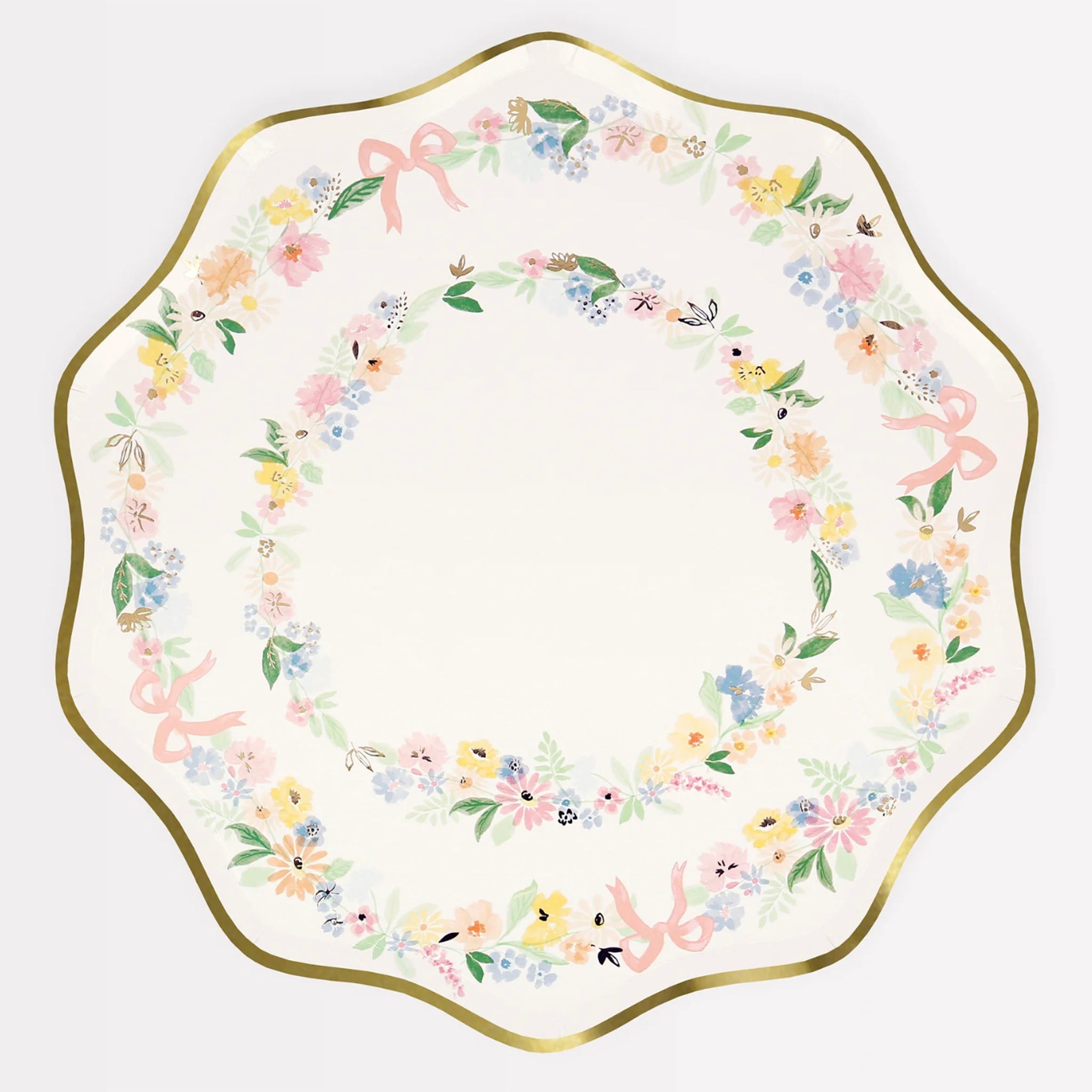 Meri Meri Elegant Floral Plates - Addison West 