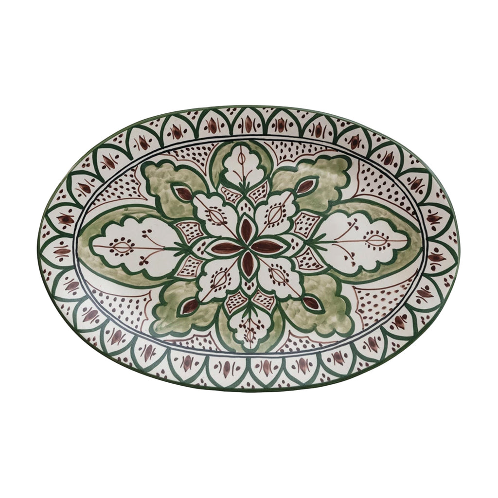 Sunset Villa Stoneware Serving Platter