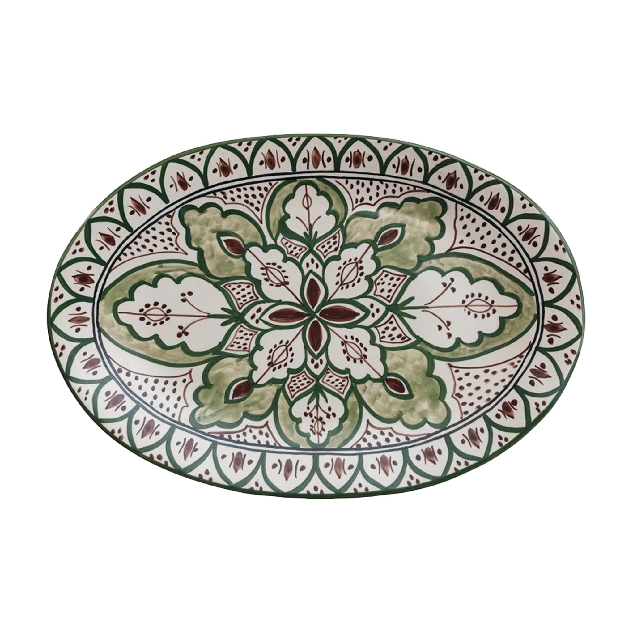 Sunset Villa Stoneware Serving Platter