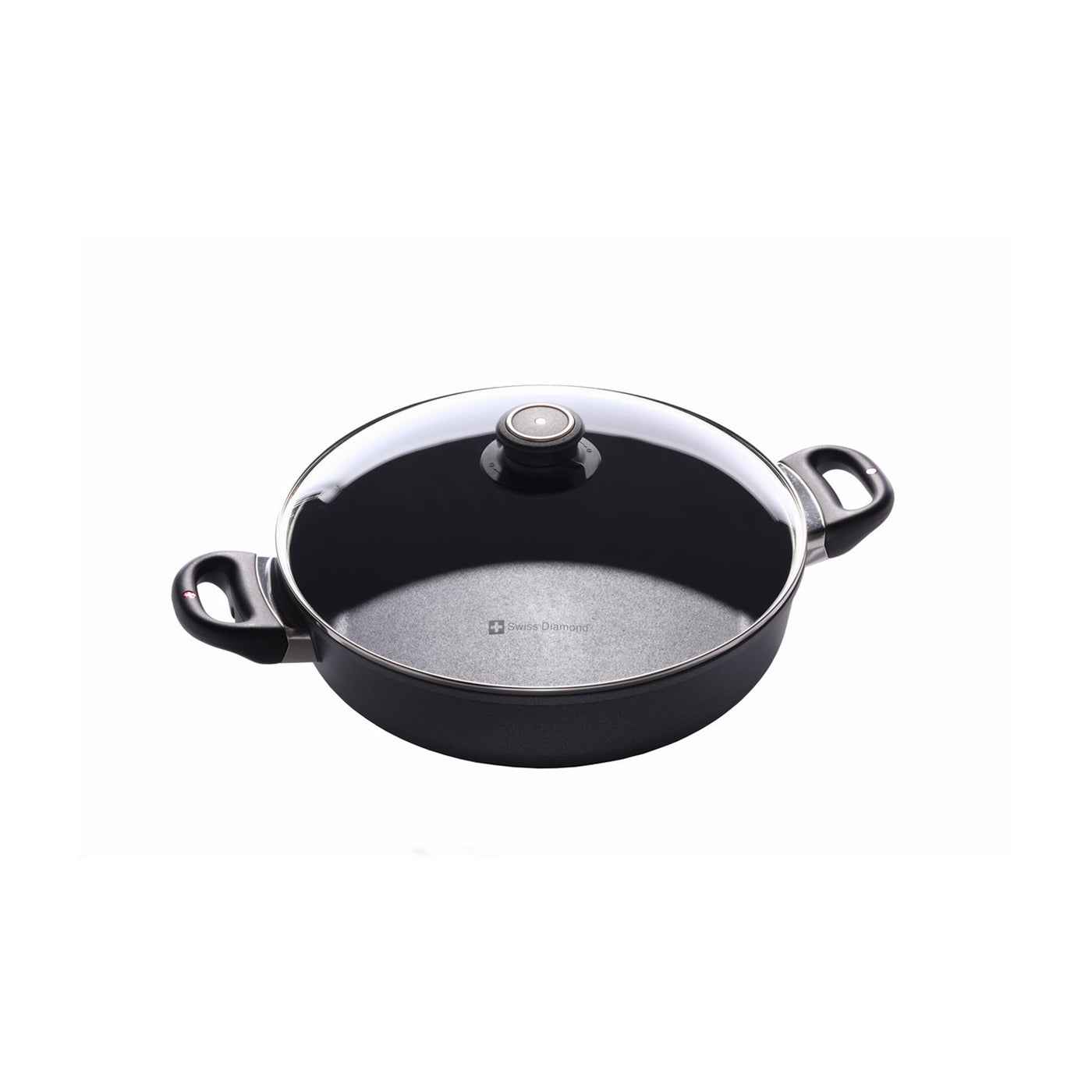 Swiss Diamond - 11" Sauteuse w/Glass Lid